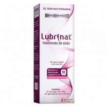 Gel Intravaginal Lubrinat com 1 Bisnaga de 30g + 10 Aplicadores Descartavéis