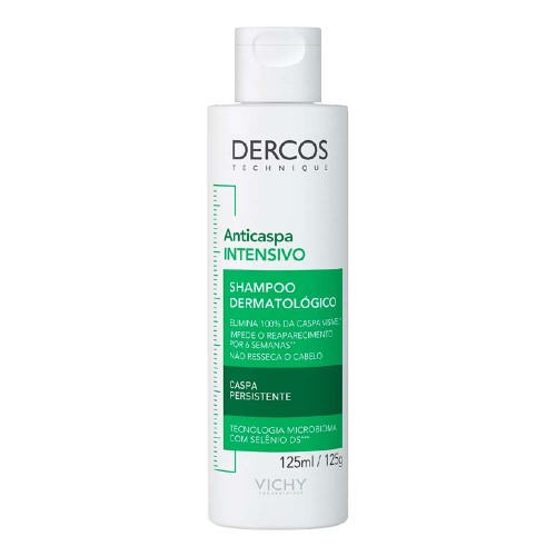 Shampoo Dercos Vichy Anticaspa Intensivo 125ml