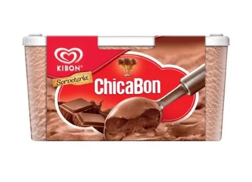 Sorvete Kibon Cremosíssimo Chicabon 1,5 Litro