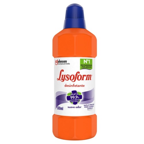 Desinfetante Lysoform Bruto Suave Odor 500ml