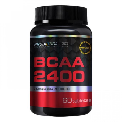 Bcaa 2400mg 60tabletes Probiotica