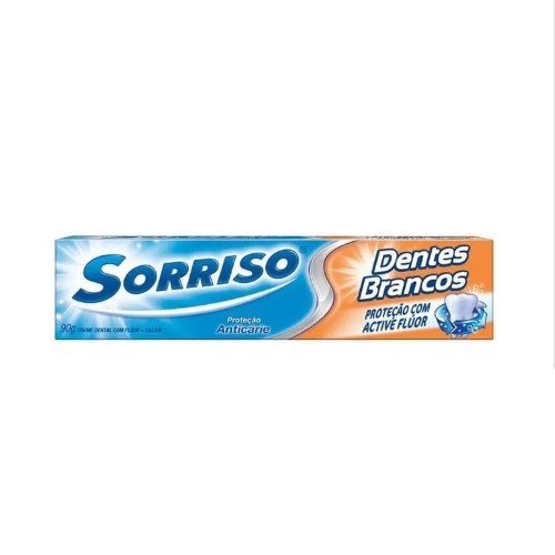 Pasta de Dente Sorriso Dentes Brancos com 90g