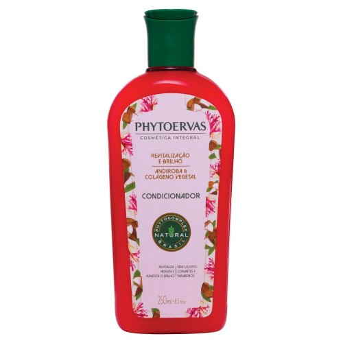 Condicionador Phytoervas Revitalização e Brilho com 250ml