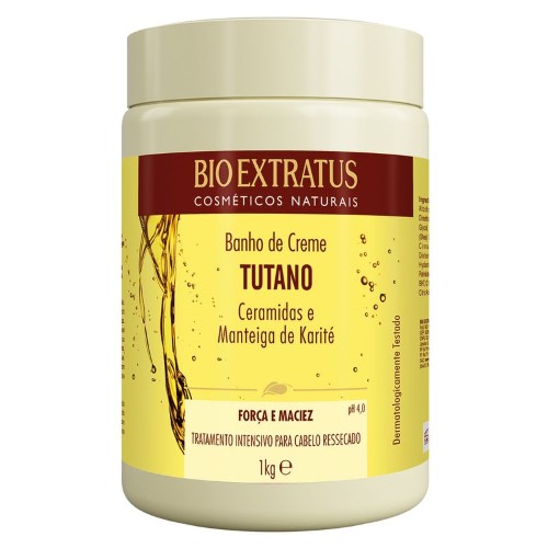 Creme de Tratamento Bio Extratus Tutano, Ceramidas e Manteiga de Karité 1kg