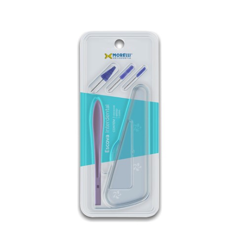 7801004 Escova Interdental Rosa - Morelli