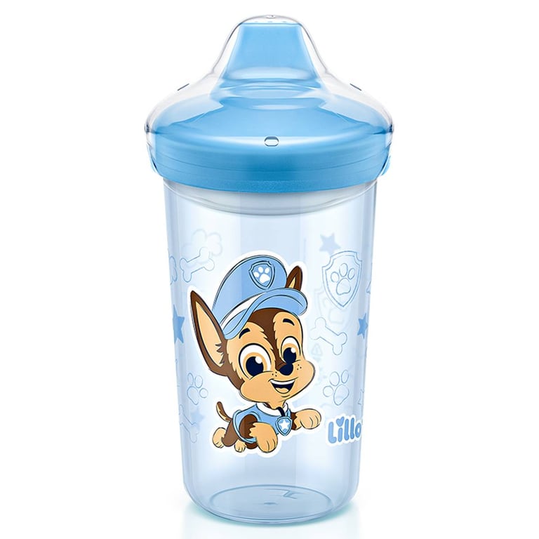 Mamadeira Nickelodeon Patrulha Canina Lillo Chase Azul 320 Ml