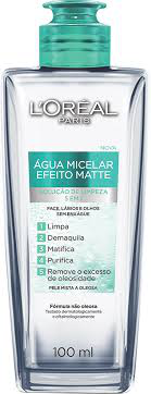 Água Micelar Loréal Efeito Matte 5 Em 1 100ml