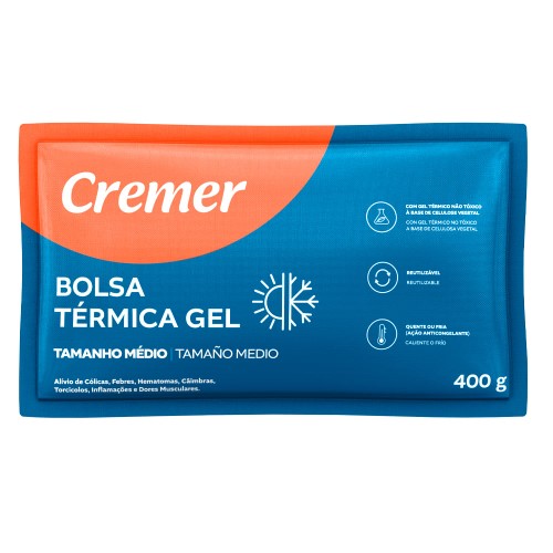 Bolsa Térmica Gel Cremer Médio 400g