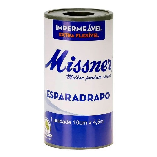 Esparadrapo Missner Impermeável 10cm x 4,5m 1 Unidade