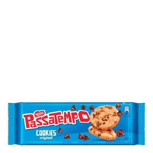 Biscoito Passatempo Cookie Chocolate 60g