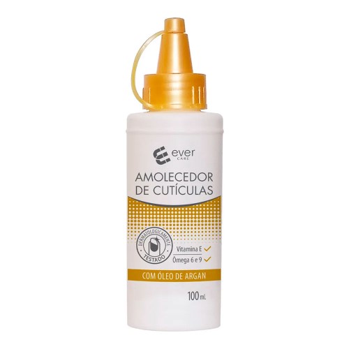 Amolecedor de Cutículas Ever Care Óleo de Argan 100ml