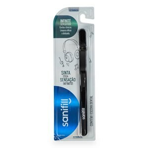 Escova Dental Sanifill Infinite Sensation Ultra Macia Cores Sortidas 1 Unidade