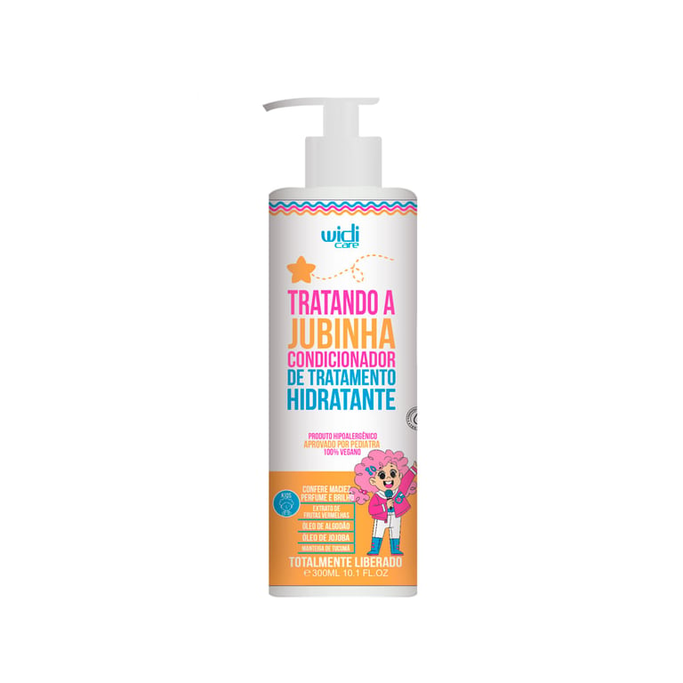 Tratando a Jubinha Condicionador de Tratamento Hidratante Widi Care 300ml