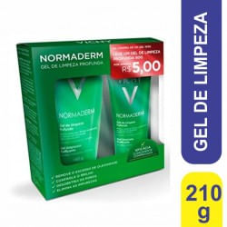 Normaderm Vichy Gel de Limpeza Profunda Facial 150g e Leve por R$5,00 Normaderm Vichy Gel de Limpeza Profunda Facial 60g