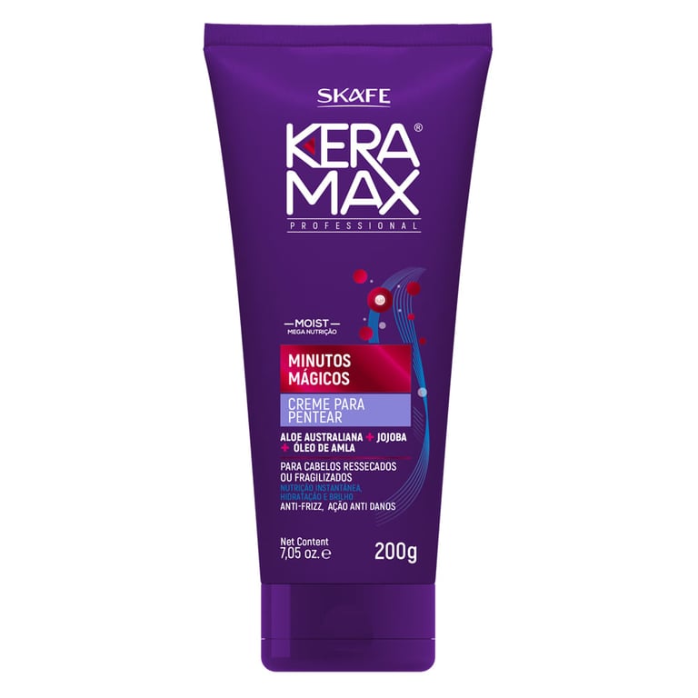 Skafe Keramax Minutos Mágicos - Creme para Pentear