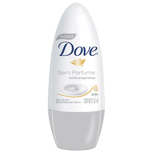 Desodorante Dove Roll-On Sem Perfume 50ml