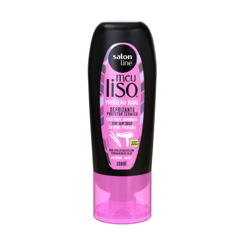 Defrizante Protetor Térmico Salon Line Meu Liso Proteção Total com 200ml