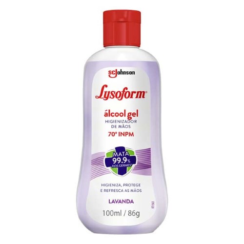 Álcool Gel Lysoform Lavanda 100ml