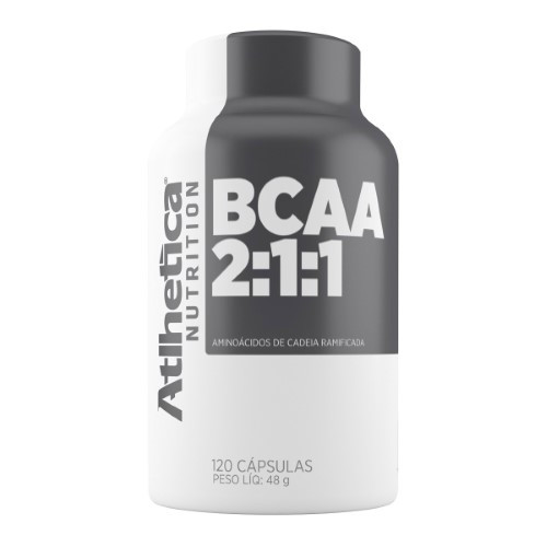 Bcaa 2:1:1 Atlhetica Nutrition 120 Cápsulas