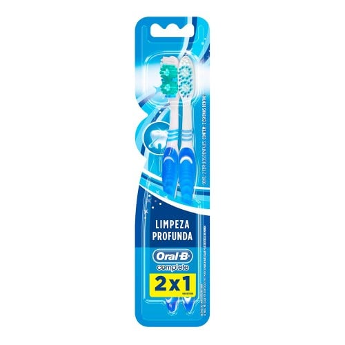 Escova Dental Oral-B Complete Limpeza Profunda 2 Unidades