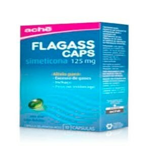 Flagass Caps 125mg Cápsulas com 10 Unidades