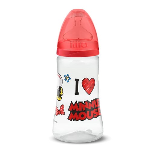 Mamadeira Design Disney 300ml T2 Ortodôntica Minnie