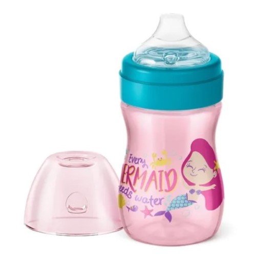 Copo de Treinamento infantil Evolution 240ML Rosa - Lillo