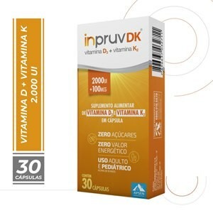 Suplemento Alimentar Apsen Inpruv Dk 2.000Ui + 100mcg 30 Comprimidos