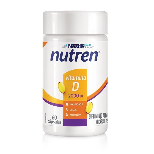 Vitamina D Nutren 2.000UI 60 cápsulas