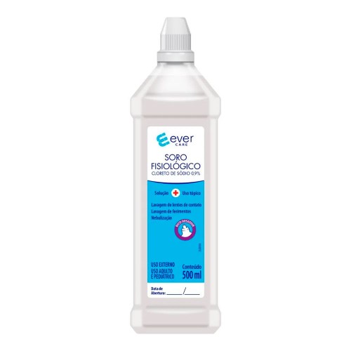 Soro Fisiológico Ever Care Bico Dosador 500ml