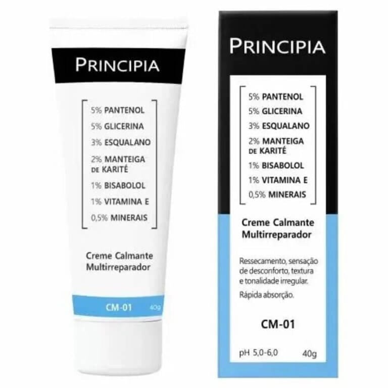 Creme Calmante Multirreparador Principia CM-01 40g