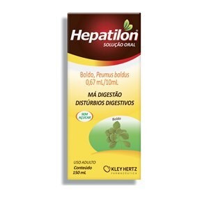 Hepatilon Solução Oral com 150ml