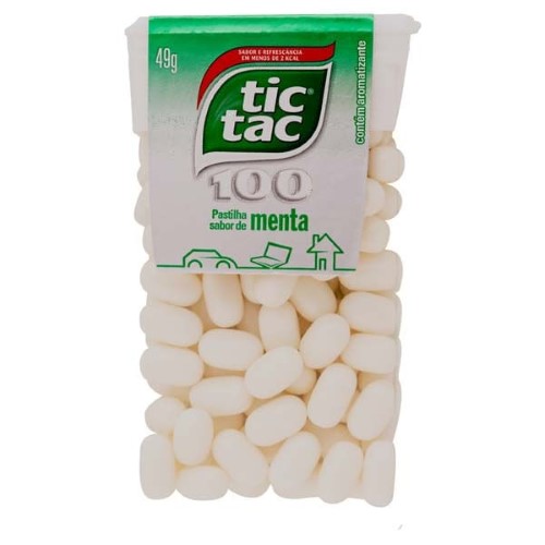 Pastilha Tic Tac Menta 49g