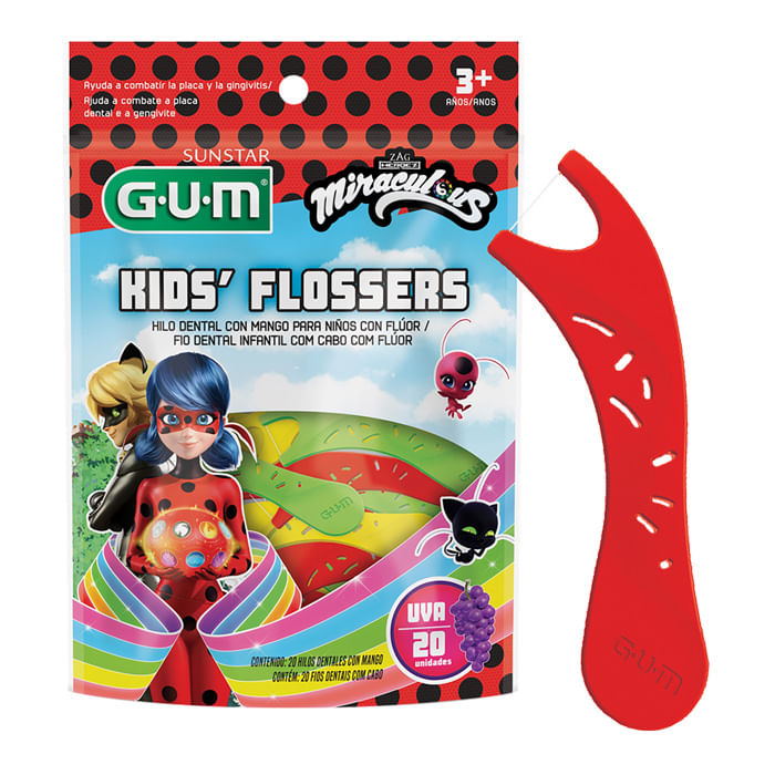 Fio Dental Flosser Gum Miraculous C20