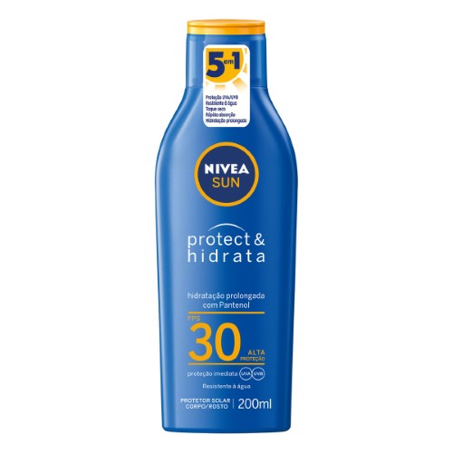 Protetor Solar Nivea Sun Protect & Hidrata Fps30 200ml