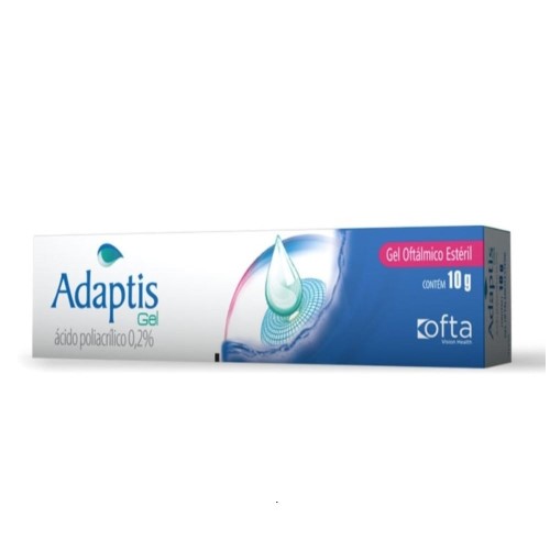 Colírio Adaptis Gel 0,2% com 10g