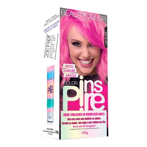 Creme Tonalizante Beauty Color Inspire Sink The Pink 100g