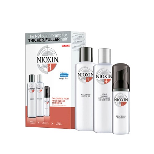 Nioxin Trial Kit Sistema 4 - Shampoo + Condicionador + Leave-in