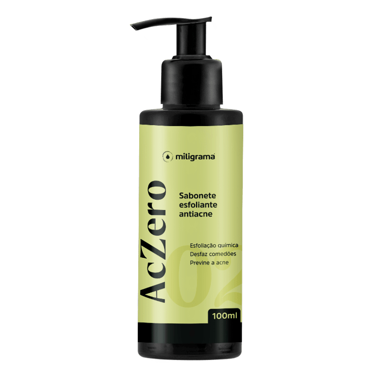 Sabonete Esfoliante Antiacne Aczero 100g