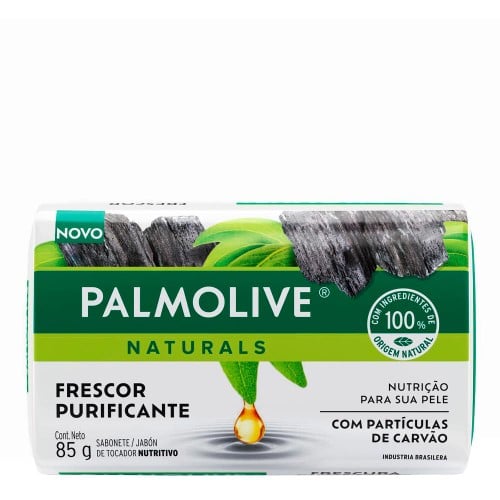 Sabonete em Barra Palmolive Naturals Sensação Purificante