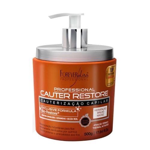 Cauterização Capilar Cauter Restore Forever Liss com 250g