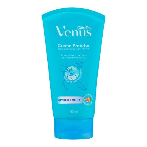 Creme Protetor Para Depilação Gillette Venus Suavidade E Maciez 150ml