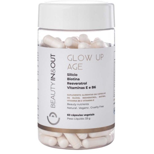 Capsulas Veganas Elemento Mineral Glow Up Age