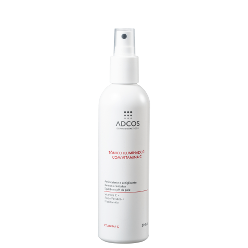 Tônico Iluminador Adcos Com Vitamina C 200ml