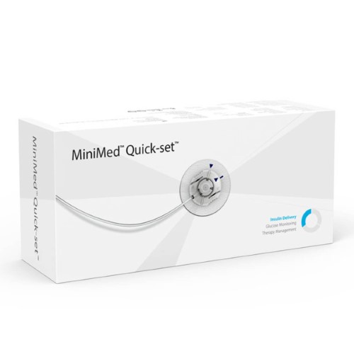 Cateter Medtronic Minimed Quick-set MMT-399A Cânula 6mm e Tubo 60cm - 10 unidades