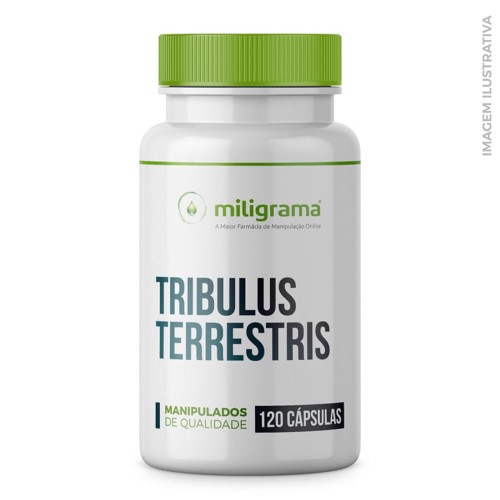 Tribulus Terrestris 500mg 120 Cápsulas