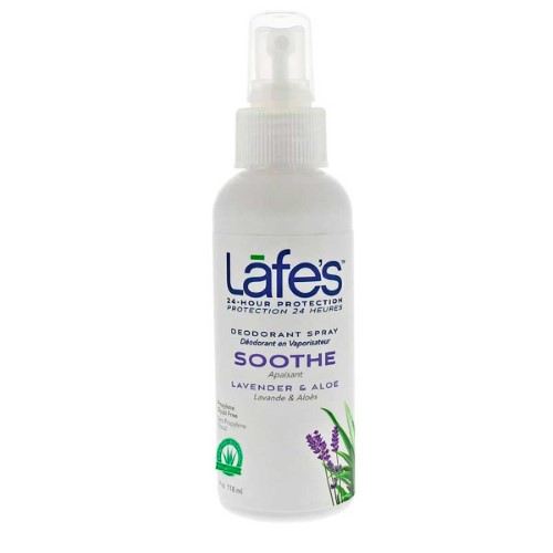 Desodorante Natural Spray Soothe Lavanda 118ml – Lafe’s