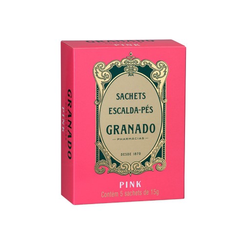 Sachets Escalda Pes Granado Pink Com 5 Unidades