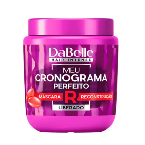 Máscara Capilar Dabelle Meu Cronograma Perfeito Reconstrução 400g