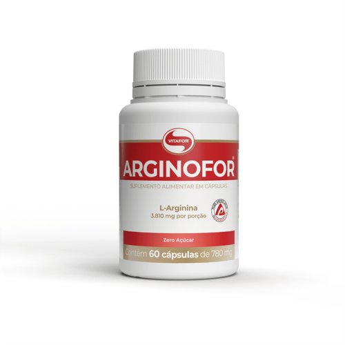 L-Arginina Vitafor Arginofor 780mg 60 Cápsulas